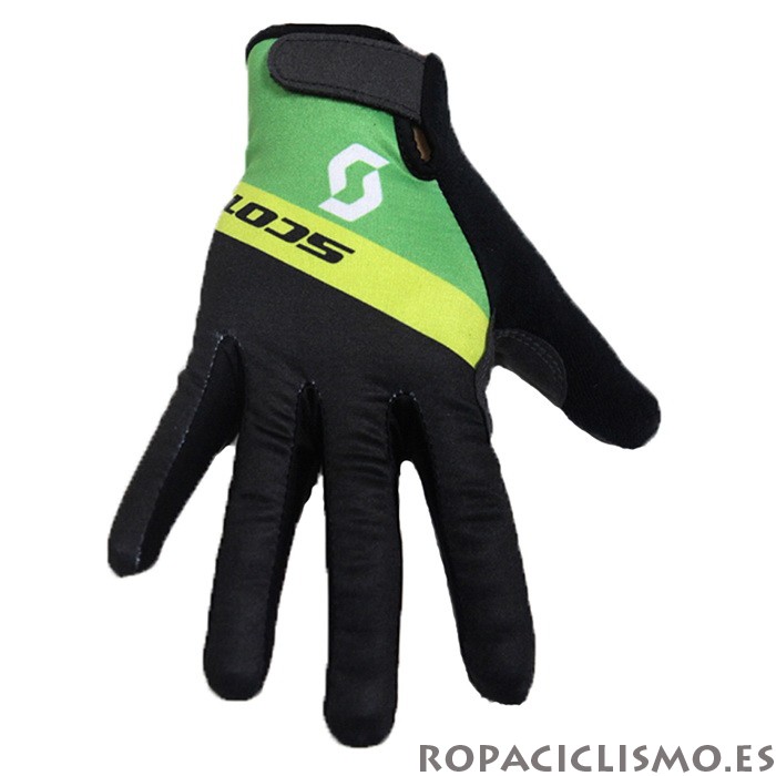 2020 Scott Guantes Largos Negro Verde